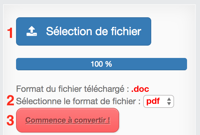 Comment convertir DOC en PDF en ligne